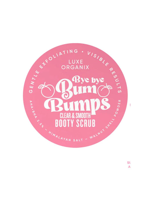 Luxe Organix Bye Bye Bum Bumps Scrub 250ml