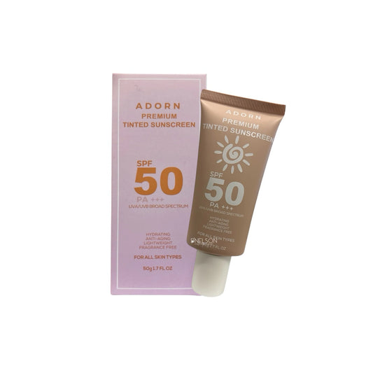 Adorn Premium Tinted Sunscreen SPF 50