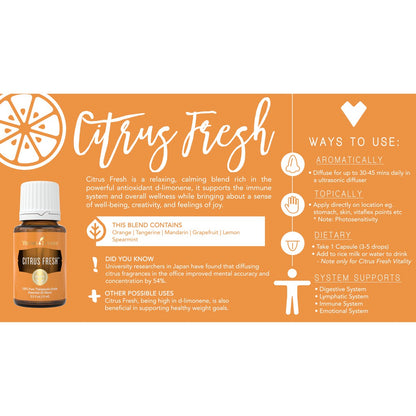 Citrus Fresh Young Living Essential Oil