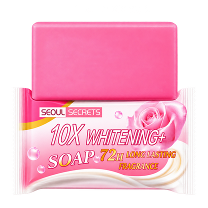 Seoul Secrets 10X Whitening Soap 72-Hour Long-Lasting Fresh Fragrance for Body & Brightening