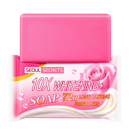Seoul Secrets 10X Whitening Soap 72-Hour Long-Lasting Fresh Fragrance for Body & Brightening