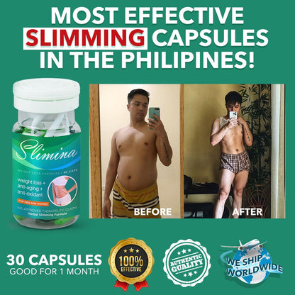 Slimina/ Slaymina Weight Loss Capsules 30's
