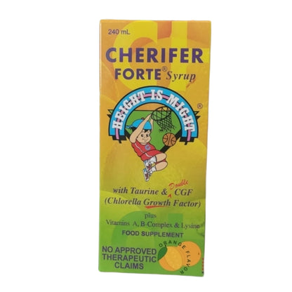 CHERIFER Forte Syrup Orange Flavor 240 ml