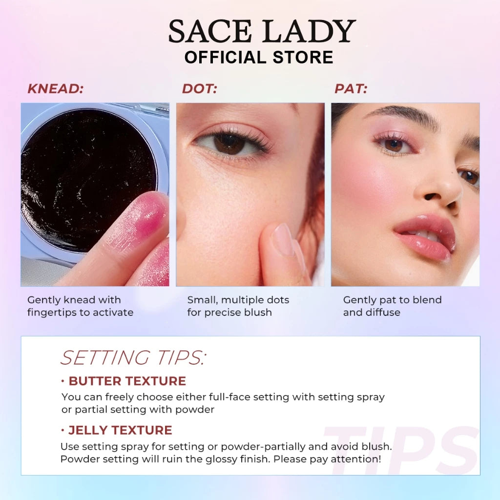 SACE LADY Jelly Blush All-in-One Cream - #01