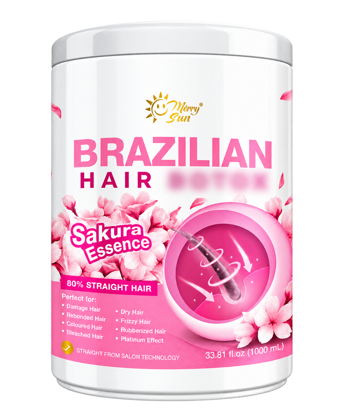 MerrySun Brazilian Hair Sakura Treatment 1000ml