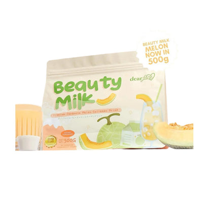 Dear Face Beauty Milk Melon Drink Collagen 500g