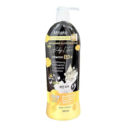 Minako Niacinamide Glutathione Body Lotion 500mL