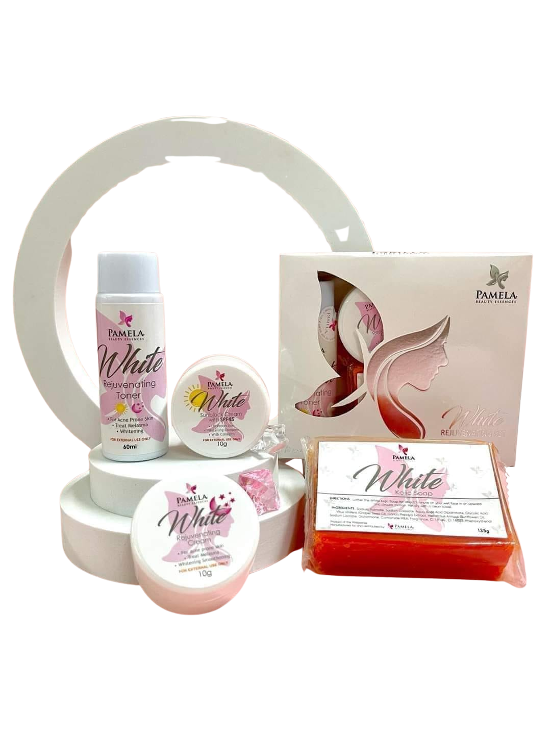 Pamela White Maintenance Set 5in1