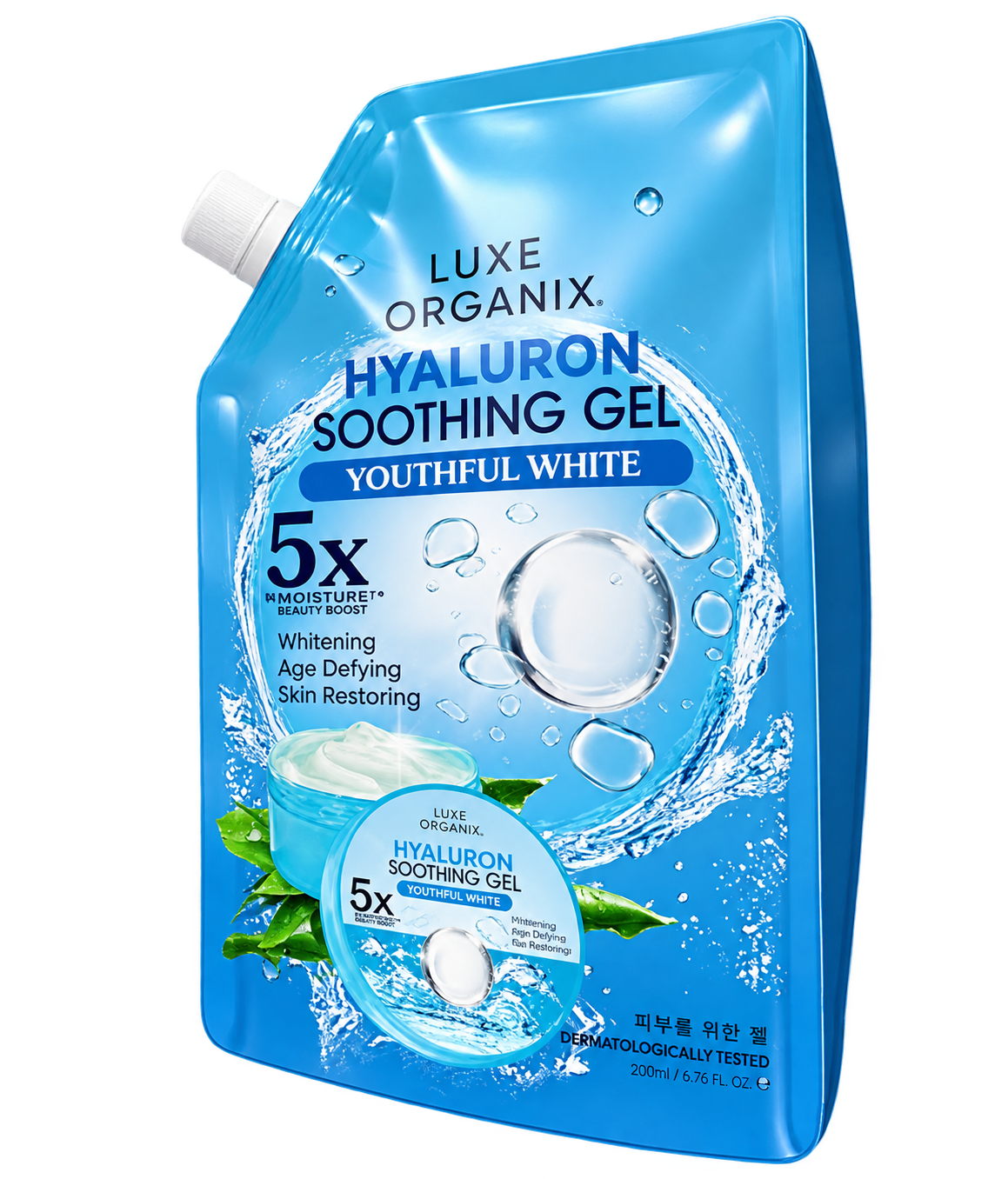 LUXE ORGANIX Hyaluron Soothing Gel 200ml