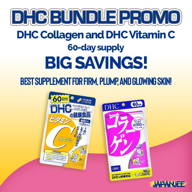 DHC Collagen and DHC Vitamin C 60 Days Bundle