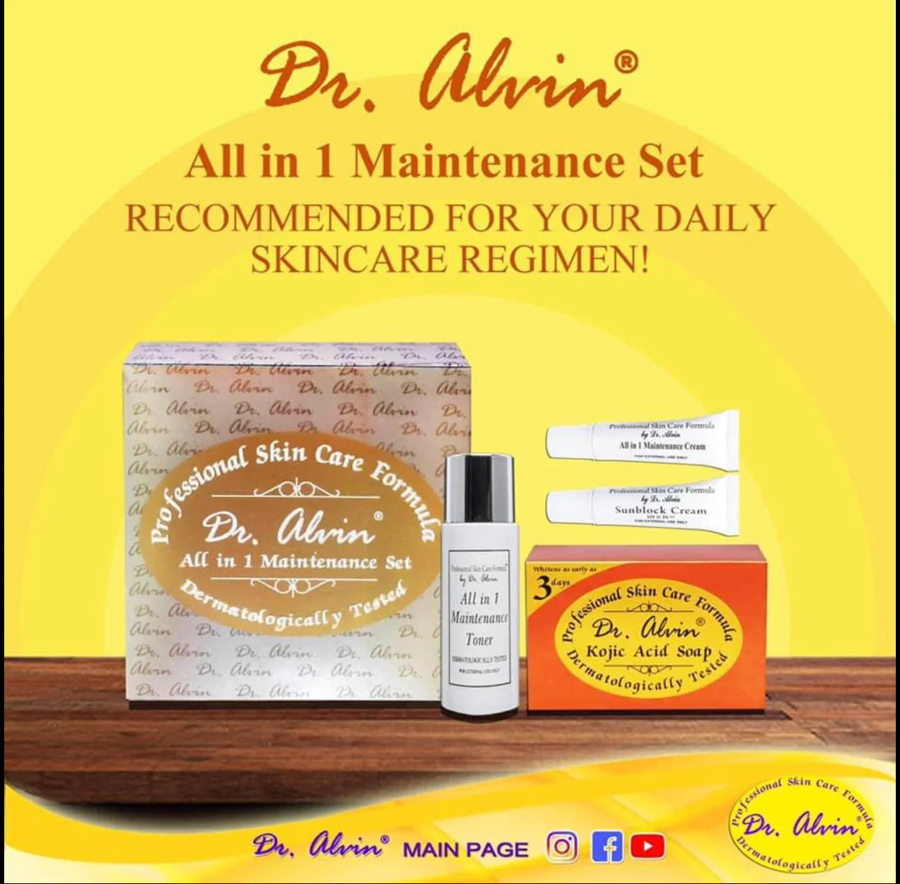 Dr. Alvin All in 1 Maintenance Set