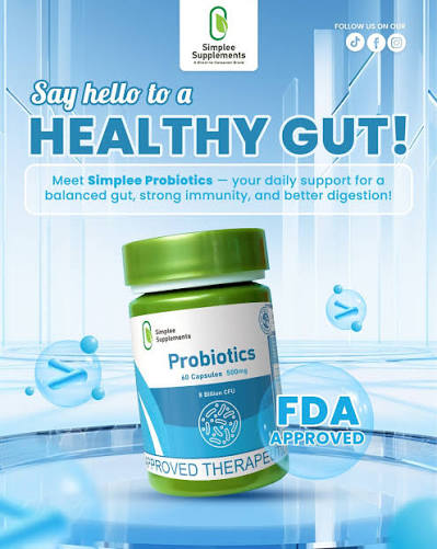 Simplee Supplements Probiotics 60 capsules