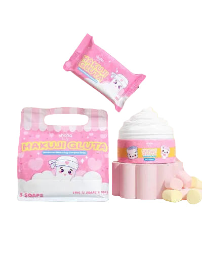 Shaha Beauty Hakuji Gluta Bleaching Cream &amp; Hakuji Gluta Soap Combo