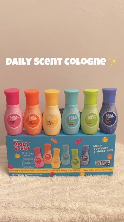 Bench Daily Scent Cologne 6 in 1 (Trial Pack)