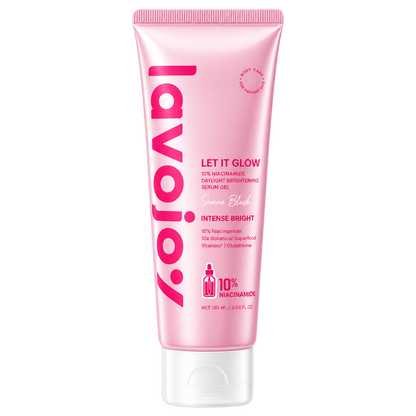 Lavojoy Let it Glow 10% Niacinamide Daylight Brightening Serum Gel 180ml