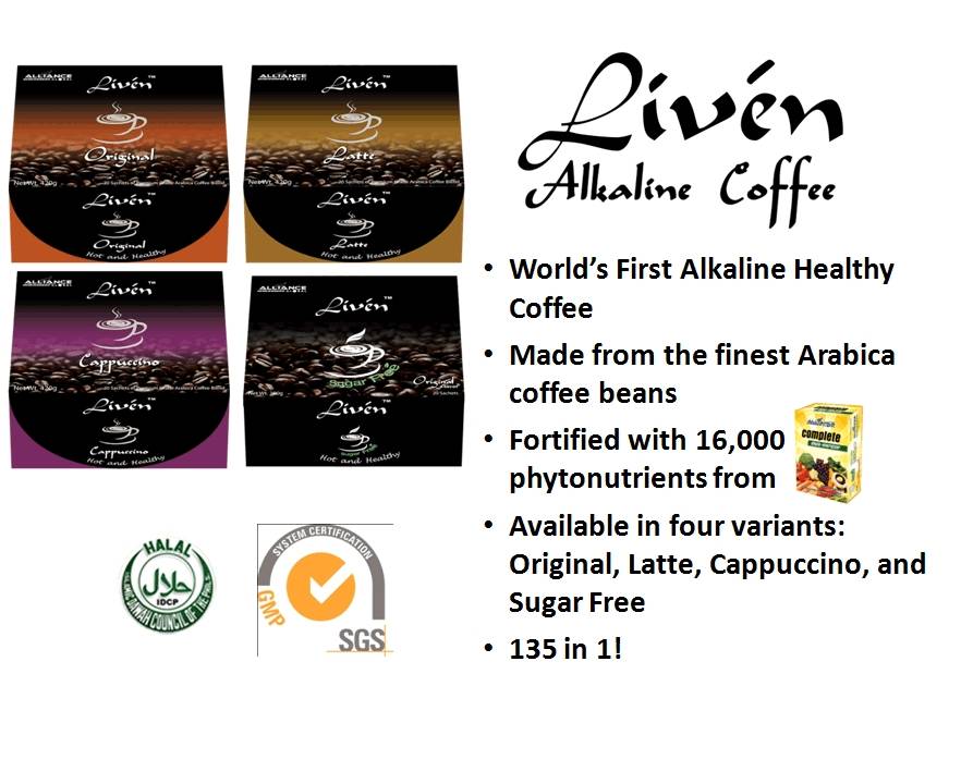 Liven Alkaline Coffee Original