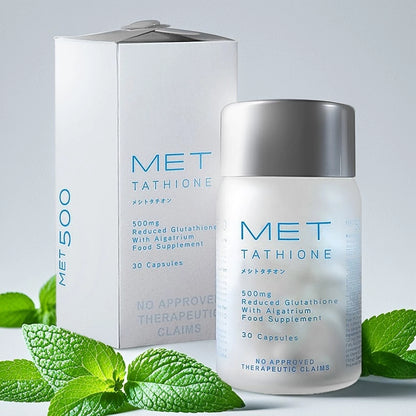 Met Glutathione Capsules with Algatrium 500mg - 30 Capsules