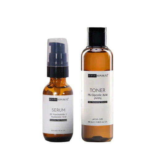 Combo of Dermorepubliq Exfoliation (5% Niacinamide + 7%Glycolic Acid)