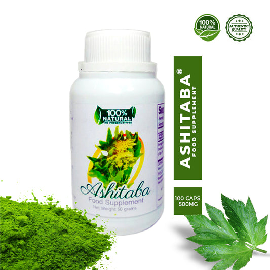 ASHITABA Natural Herbs Capsules 50mg - 100 Caps