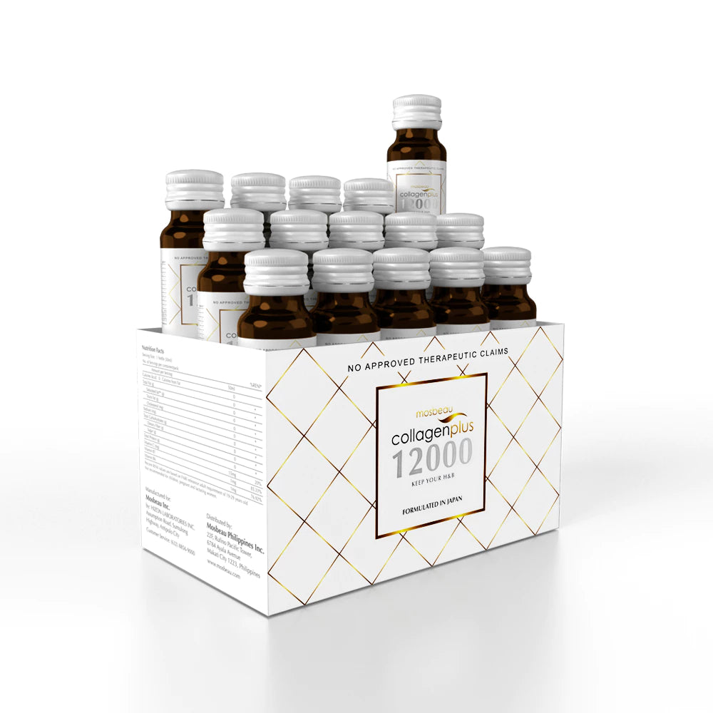 Mosbeau Collagen Plus 12000 - 15 Bottles (50ml)