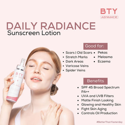 BTY Advance Trio - Instaglow, Sun Stick, Overnight Mask