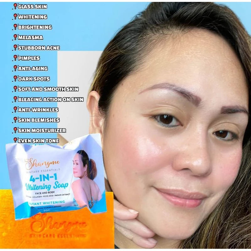 Shangme All in 1 face & body soap 135g