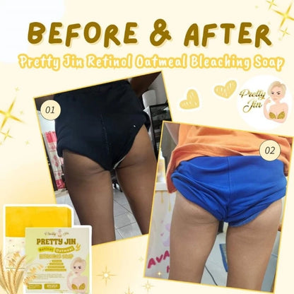 Pretty Jin Retinol Oatmeal bleaching Soap 70g