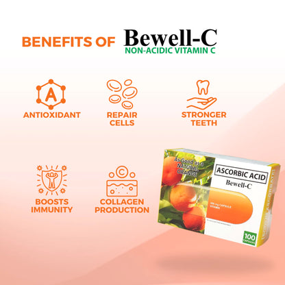 Bewell-C Non- Acidic Vit. C 500mg (30caps)