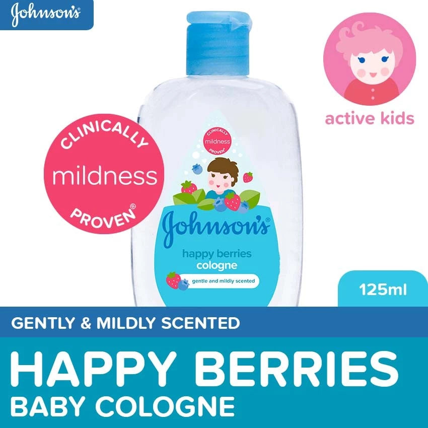 Johnson's Baby Cologne Happy Beries 125ml