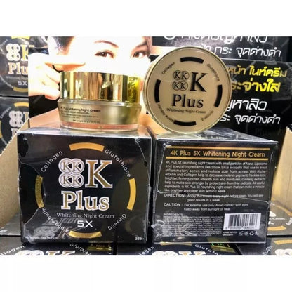 Combo of 4K (kkkk) Plus Whitening Night Cream & Day Cream Facial 20g