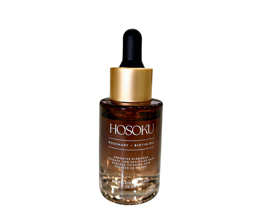 HOSOKU Rosemary + Biotin Hair Growth Oil  (30ml)