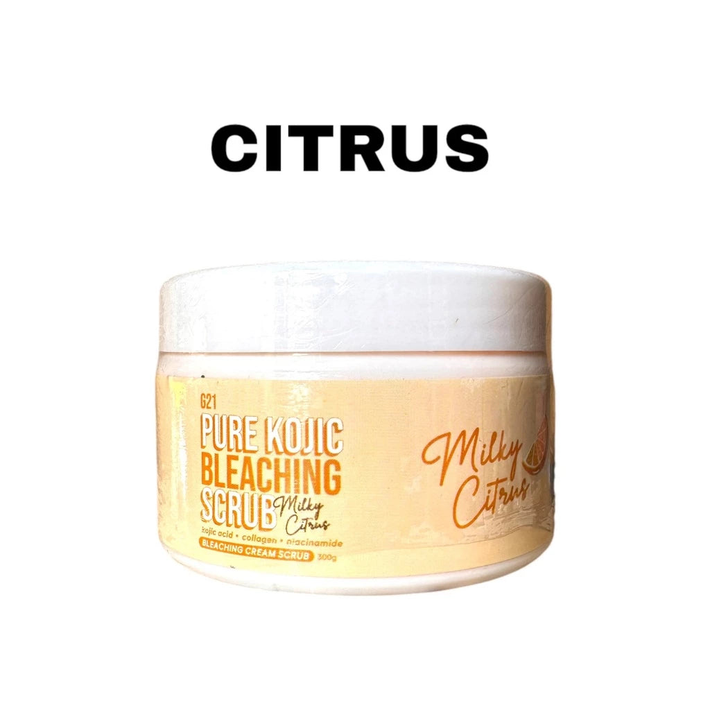 G21 Pure Kojic Bleaching Scrub Milky Citrus 300g