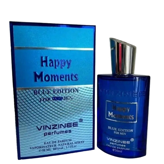 VINZINEE HAPPY MOMENTS BLUE FOR MEN 50ml