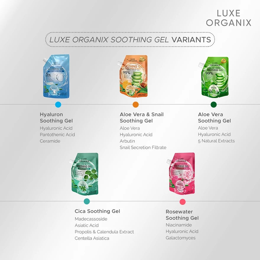 LUXE ORGANIX Hyaluron Soothing Gel 200ml