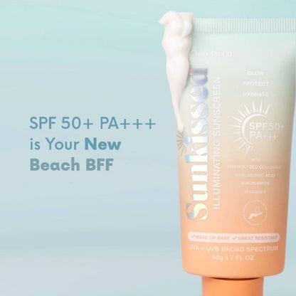 Barefaced Sunkissed Illuminating Sunscreen SPF50