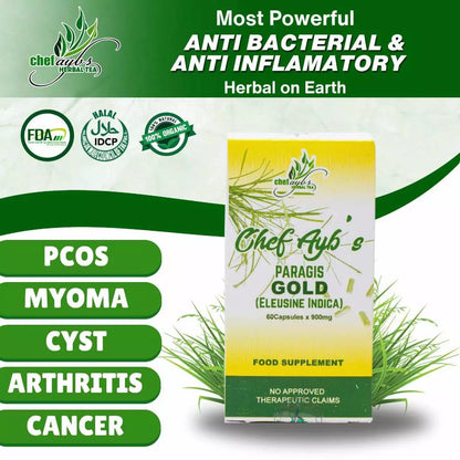 Chef Ayb's Paragis Gold Capsule 60 capsules