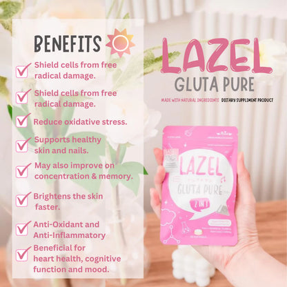 Lazel Gluta Pure 2in1 - 30 softgels