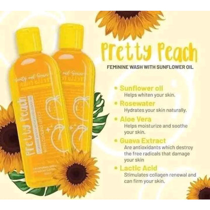 Pretty Peach Feminine Wash 150ml