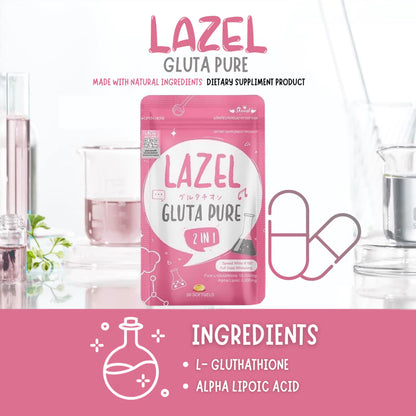 Lazel Gluta Pure 2in1 - 30 softgels