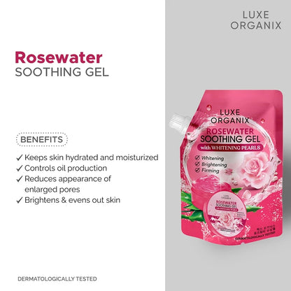 LUXE ORGANIX Rosewater Soothing Gel 100ml