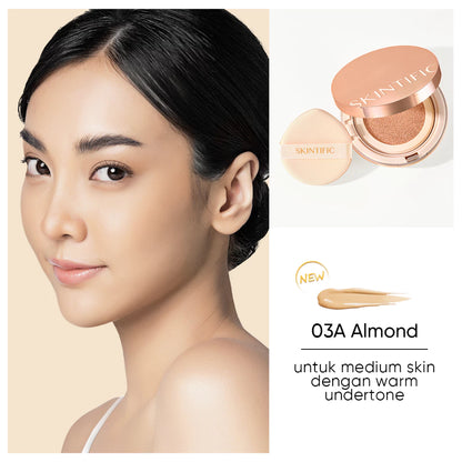 [Refill Only] (03A Almond) SKINTIFIC Cover All Perfect Cushion Foundation