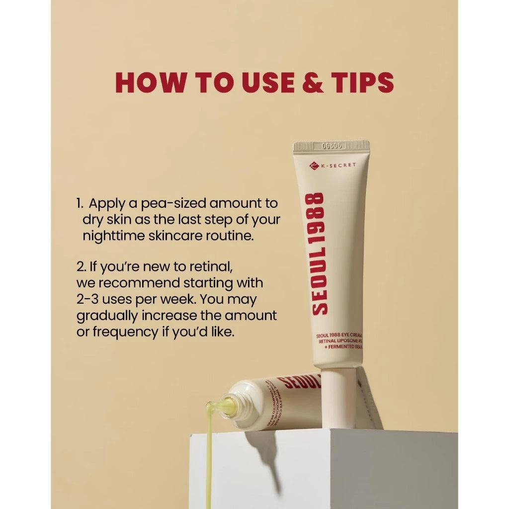 K-SECRET SEOUL 1988 Anti-Aging and Wrinkle Care Eye Cream 30 ml