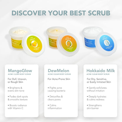 Mirai DewMelon Scrub 250g