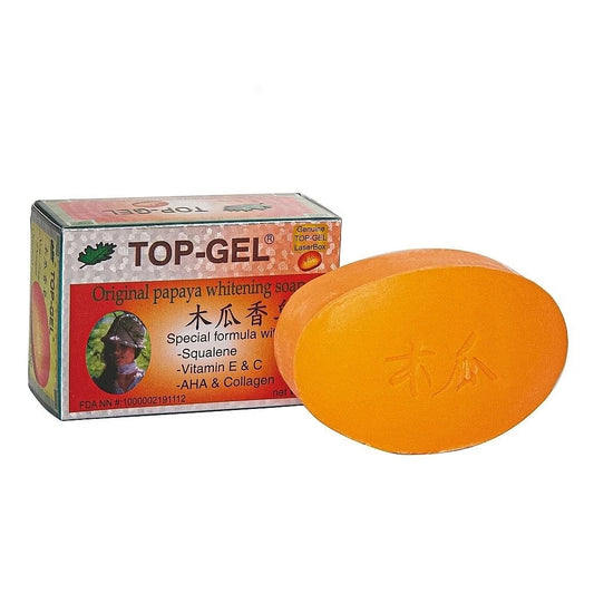 TOP-GEL Original Papaya Whitening Soap 145g
