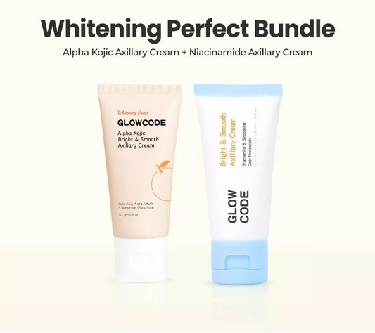 COMBO OF Glowcode Alpha Kojic Axillary + Bright & Smooth Axillary Cream 30g