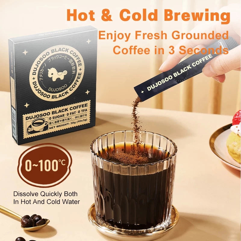 DUJOSOO Black Coffee  (10pcs.x 3g)