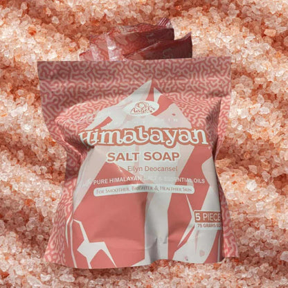 1pack of Bright Skin Himalayan Salt Soap 75g x 5pcs
