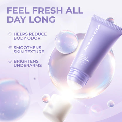 Grace and Glow Bright and Smooth Deodorant Roll On Serum 50ml
