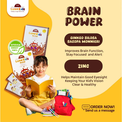 LUXE KIDS CHOCO, CHOCOLATE DRINK 10's