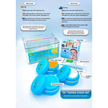 Dr Yanhee Facial Set (Anti Melasma Blue)